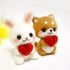Bunny & Dog w/ Heart