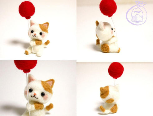 Cat w/ Balloon