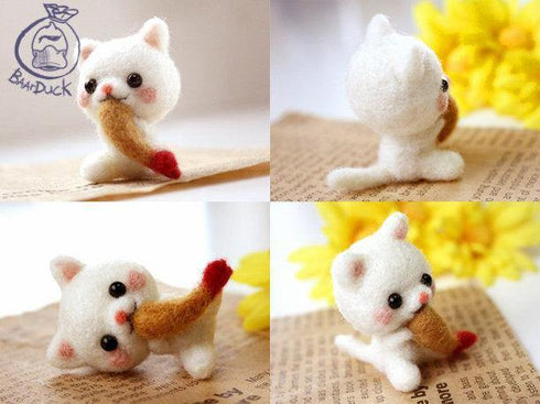 Cat w/ Fish