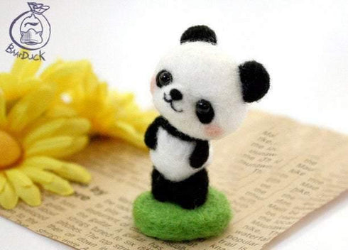 Panda on Grass