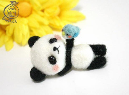 Panda w/ Bird