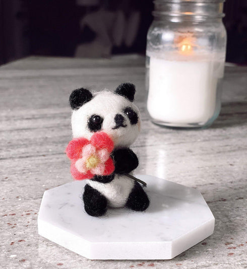 Panda w/ Flower