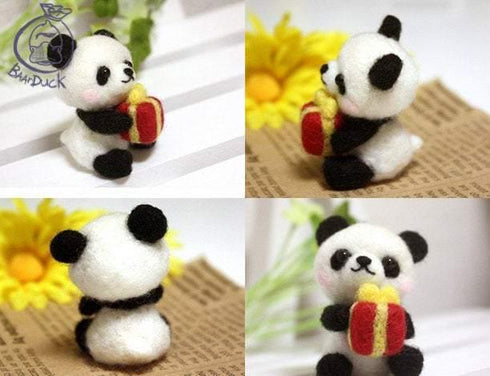 Panda w/ Present